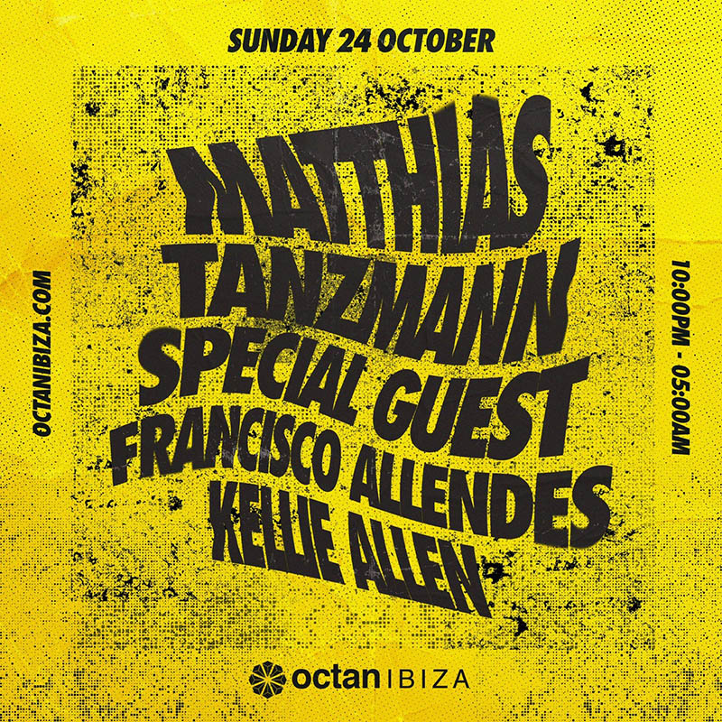 Octan Ibiza Announces reopening and Season Closer with Matthias Tanzmann, John Acquaviva, Anna Tur and more